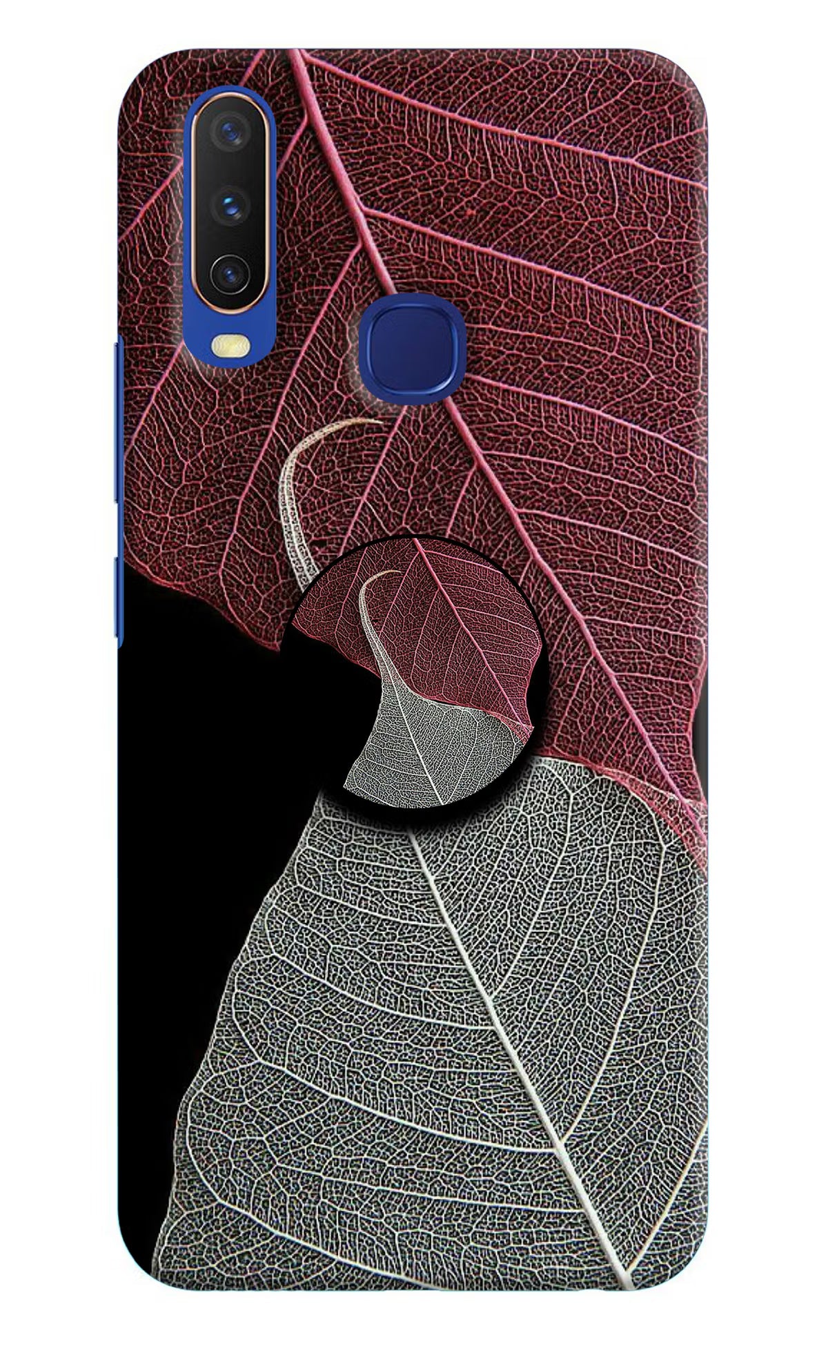 Leaf Pattern Vivo Y11/Y12/U10 Pop Case by Casekaro