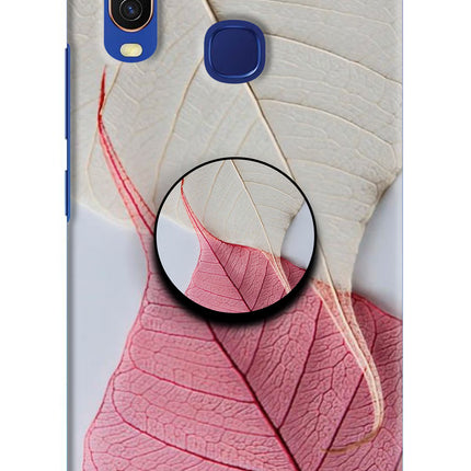 White Pink Leaf Vivo Y11/Y12/U10 Pop Case by Casekaro