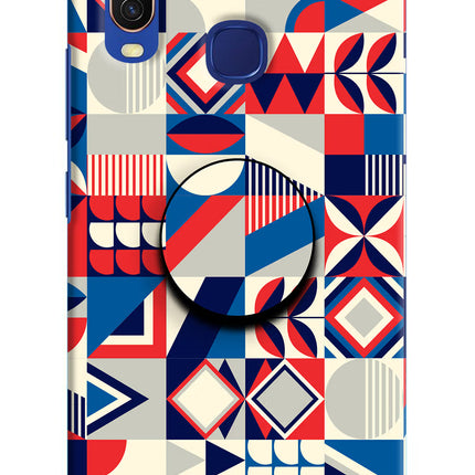 Colorful Pattern Vivo Y11/Y12/U10 Pop Case by Casekaro