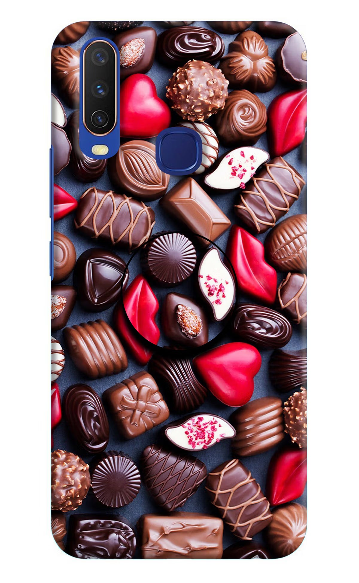 Chocolates Vivo Y11/Y12/U10 Pop Case by Casekaro