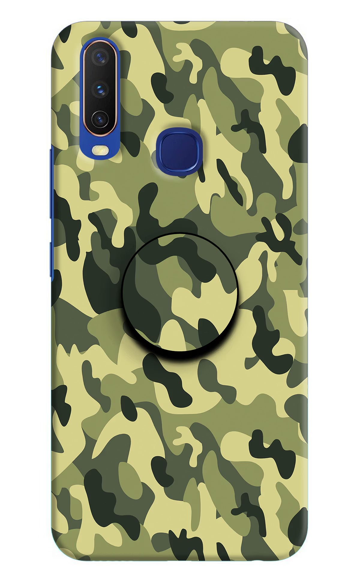 Camouflage Vivo Y11/Y12/U10 Pop Case by Casekaro