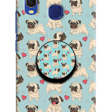 Pug Dog Vivo Y11/Y12/U10 Pop Case by Casekaro
