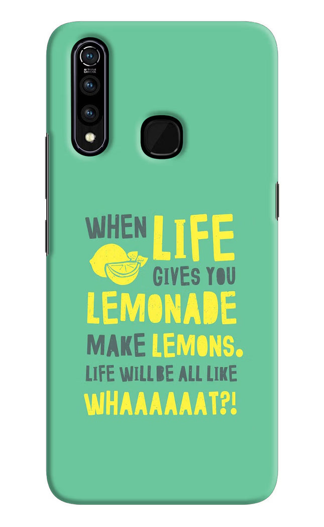 Quote Vivo Z1 Pro Hard Case Back Cover by Casekaro