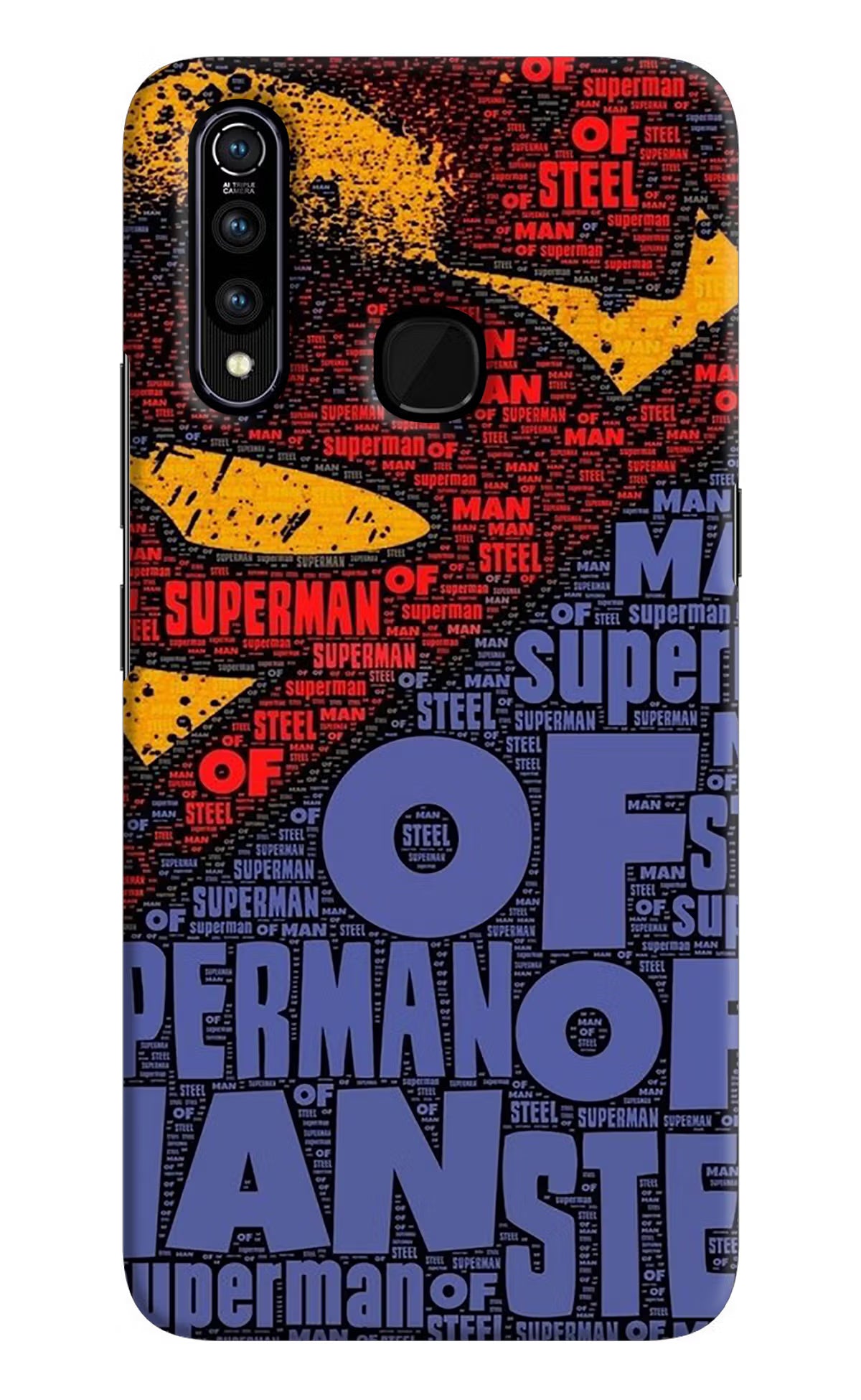 Superman Vivo Z1 Pro Hard Case Back Cover by Casekaro