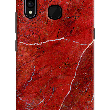 Red Marble Design Vivo Z1 Pro Hard Case Back Cover by Casekaro