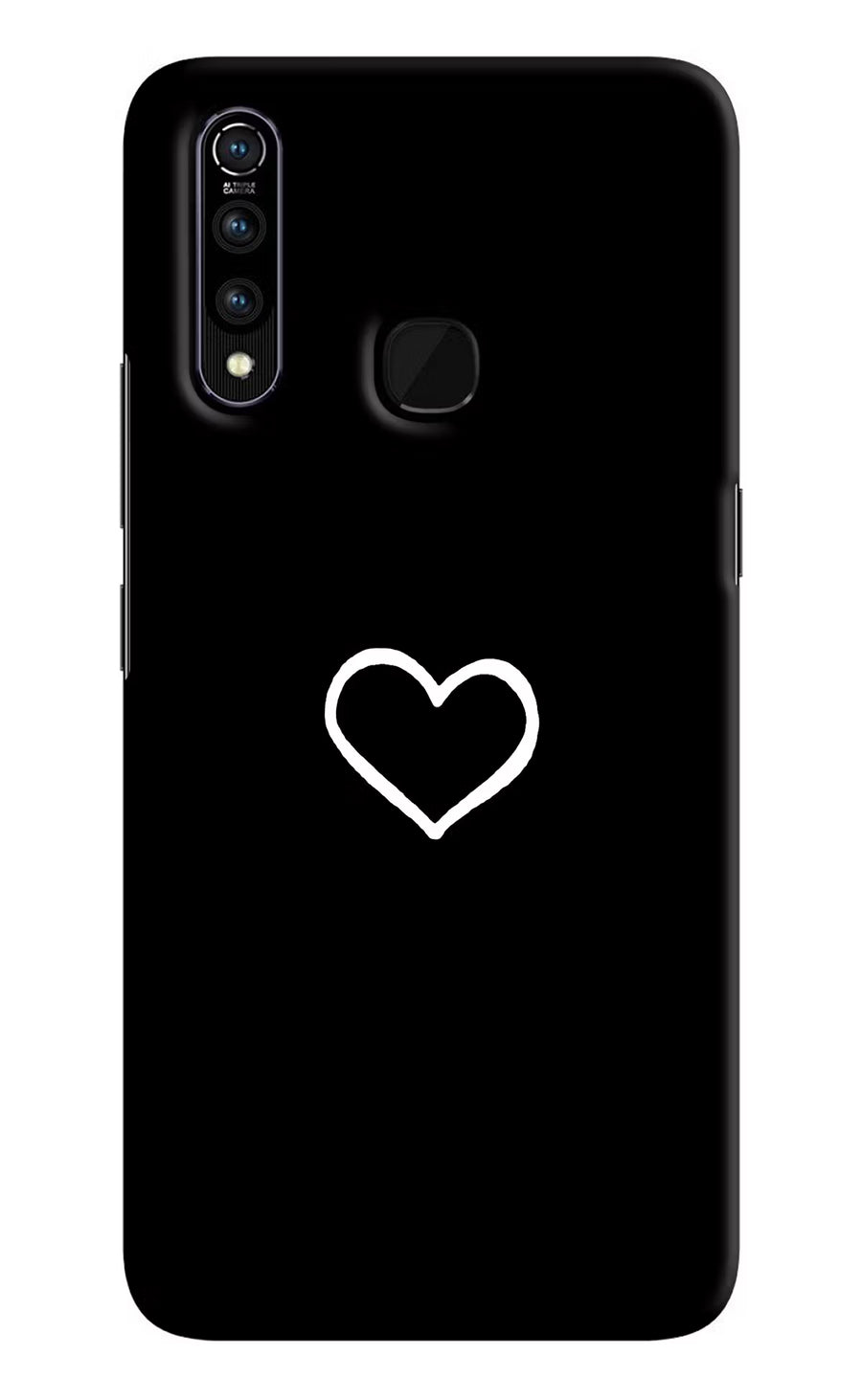 Heart Vivo Z1 Pro Back Cover, Hard case