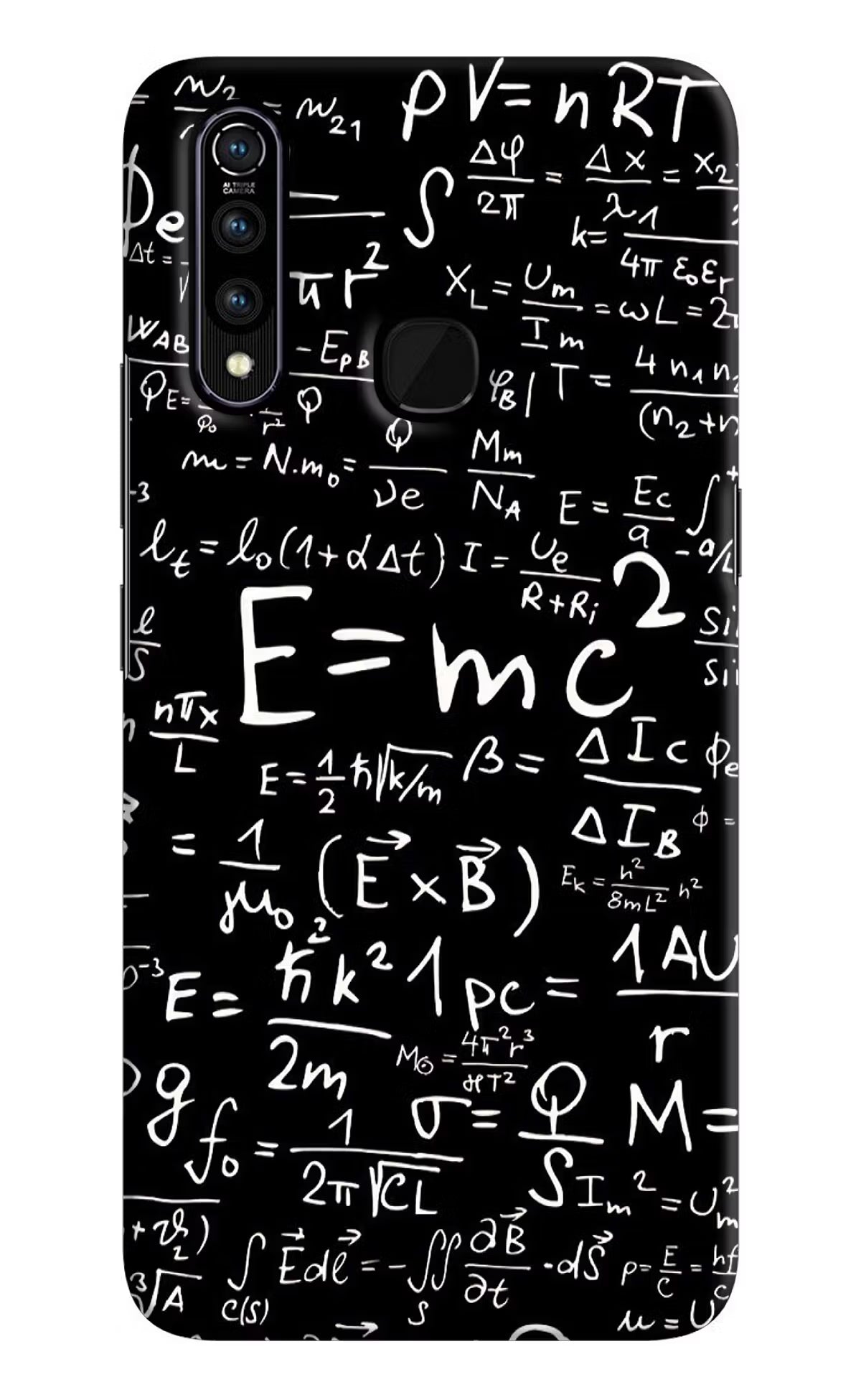 Physics Formula Vivo Z1 Pro Hard Case Back Cover by Casekaro