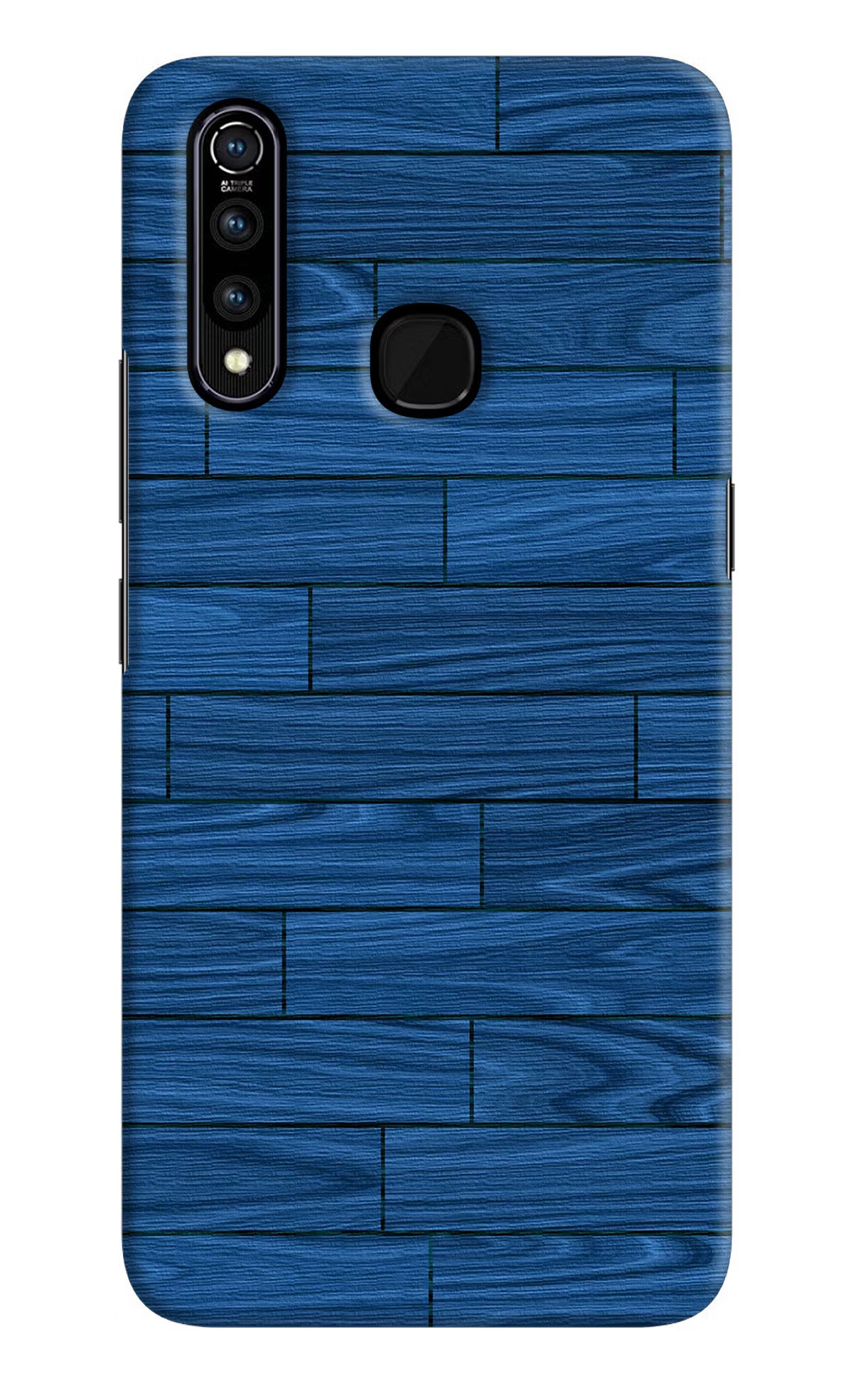 Wooden Texture Vivo Z1 Pro Hard Case Back Cover by Casekaro
