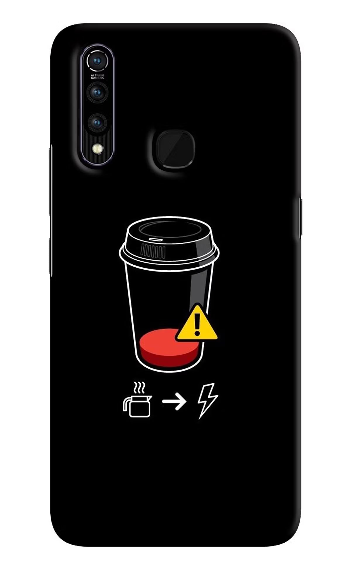 Coffee Vivo Z1 Pro Hard Case Back Cover by Casekaro