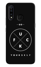 Go Fuck Yourself Vivo Z1 Pro Hard Case Back Cover by Casekaro