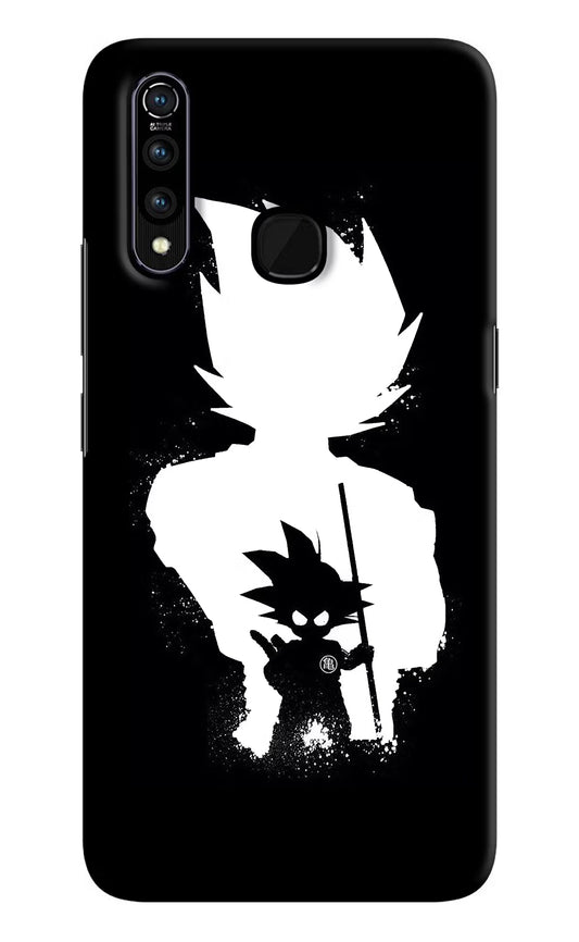 Goku Shadow Vivo Z1 Pro Hard Case Back Cover by Casekaro
