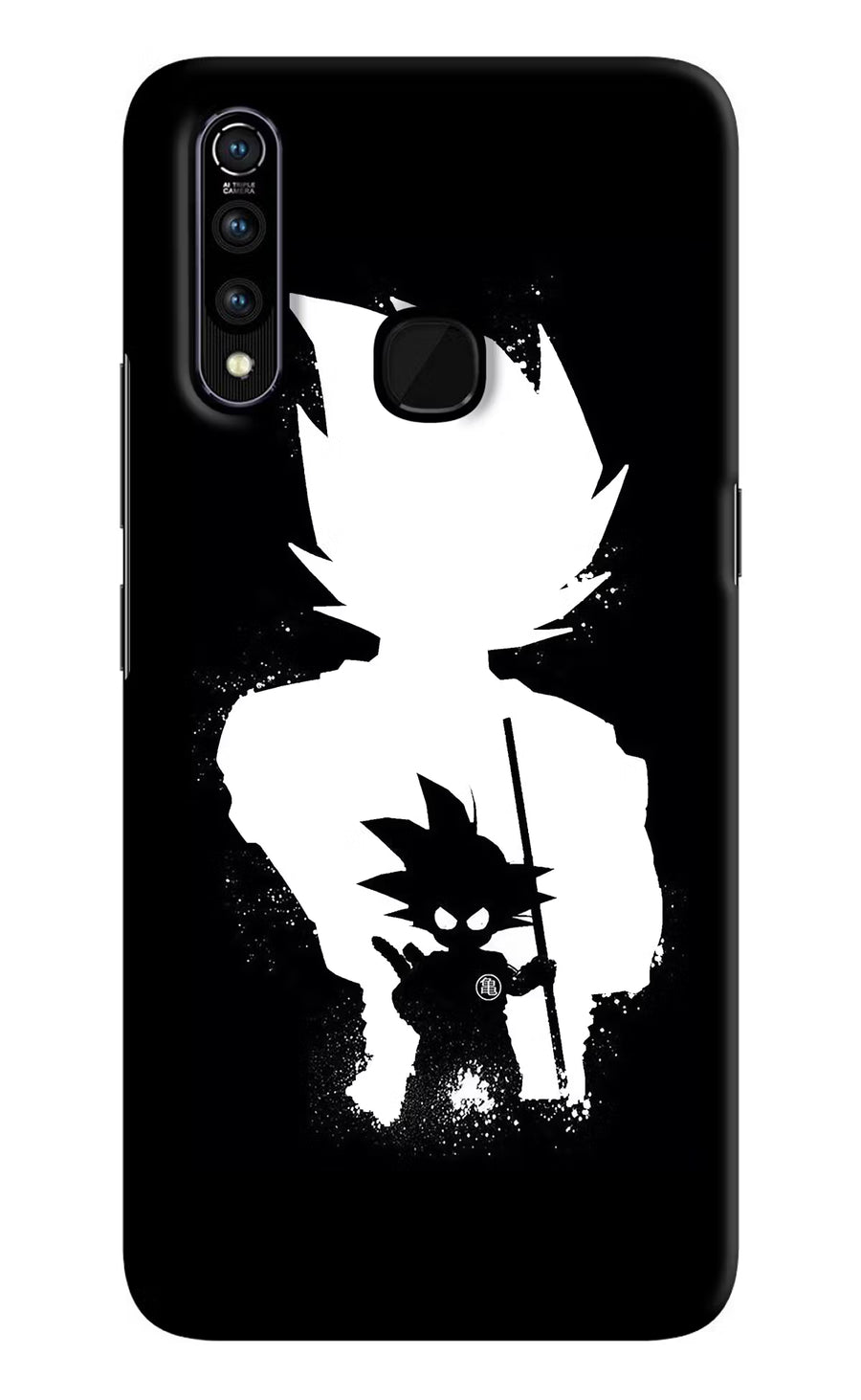 Goku Shadow Vivo Z1 Pro Back Cover, Hard case