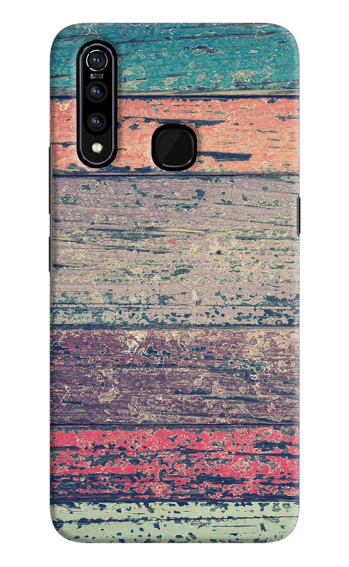 Colourful Wall Vivo Z1 Pro Hard Case Back Cover by Casekaro