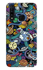 Space Abstract Vivo Z1 Pro Hard Case Back Cover by Casekaro