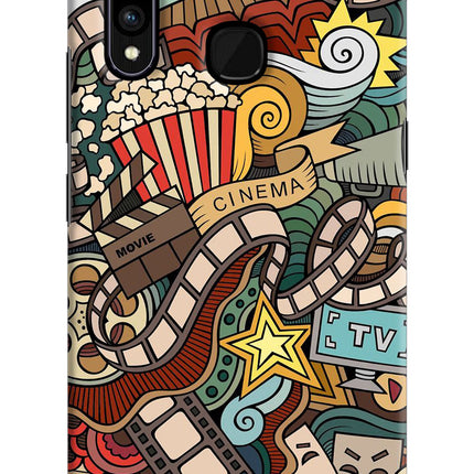 Cinema Abstract Vivo Z1 Pro Hard Case Back Cover by Casekaro