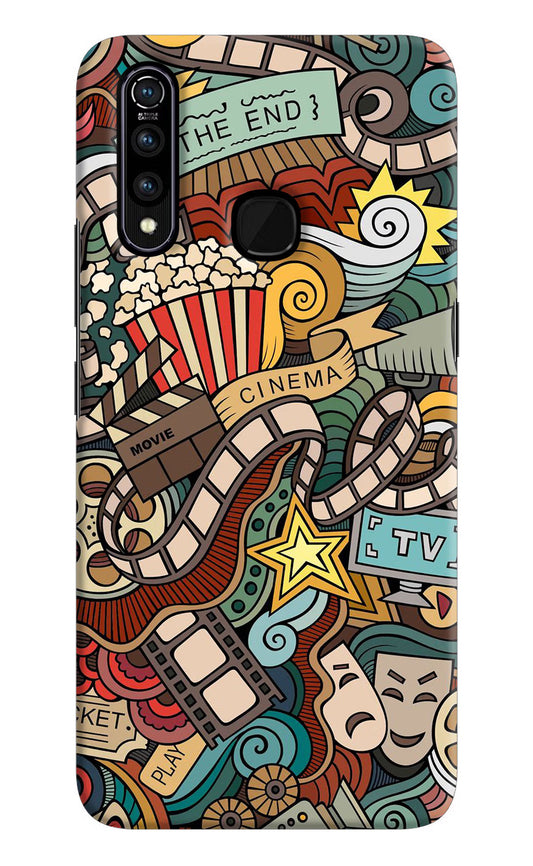 Cinema Abstract Vivo Z1 Pro Hard Case Back Cover by Casekaro