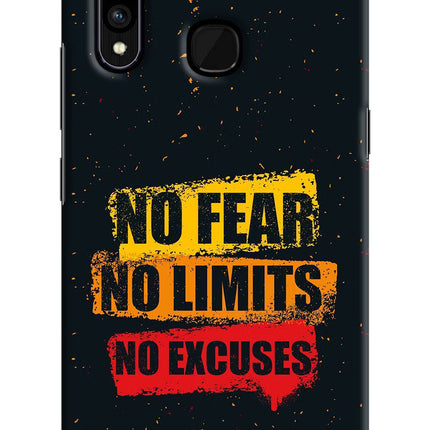 No Fear No Limits No Excuse Vivo Z1 Pro Hard Case Back Cover by Casekaro