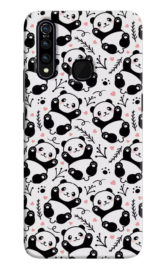 Cute Panda Vivo Z1 Pro Hard Case Back Cover by Casekaro
