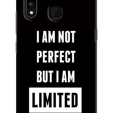 I Am Not Perfect But I Am Limited Edition Vivo Z1 Pro Hard Case Back Cover by Casekaro