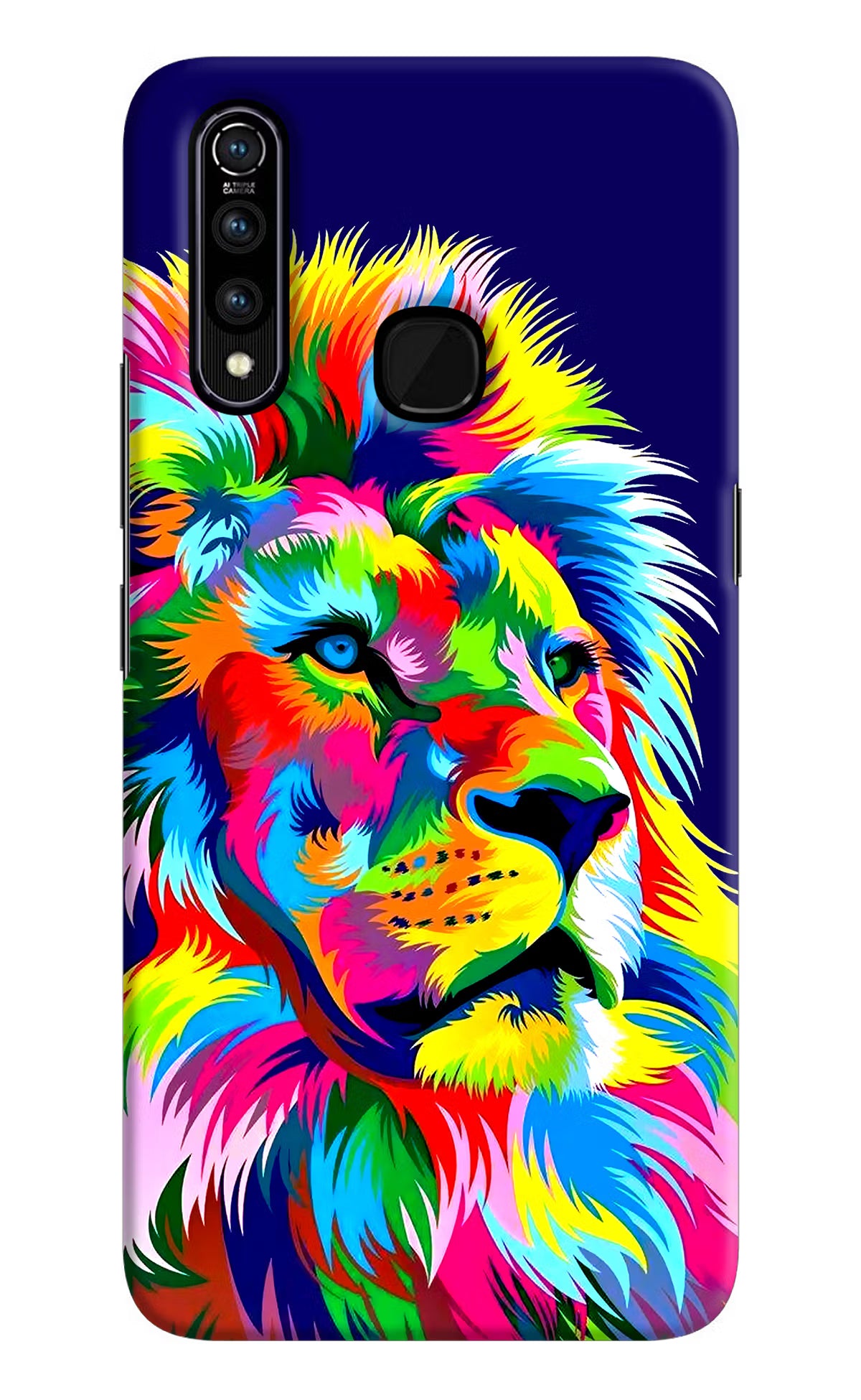Vector Art Lion Vivo Z1 Pro Hard Case Back Cover by Casekaro