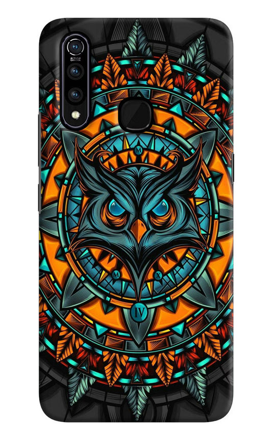 Angry Owl Art Vivo Z1 Pro Hard Case Back Cover by Casekaro