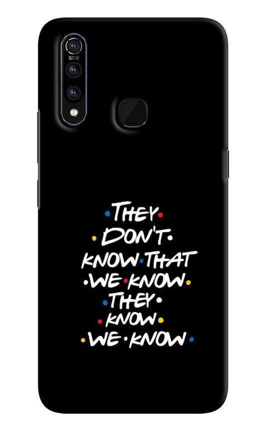 FRIENDS Dialogue Vivo Z1 Pro Hard Case Back Cover by Casekaro