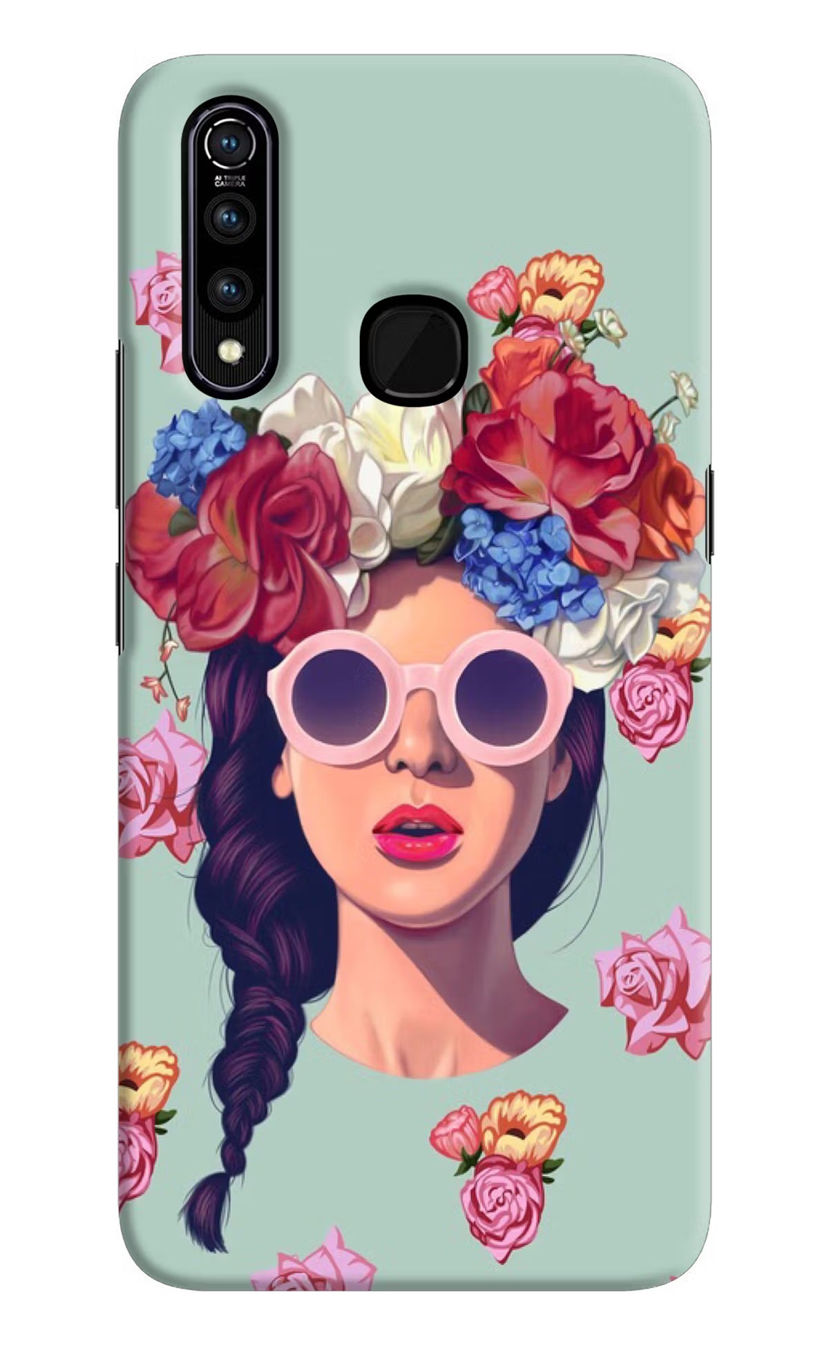 Pretty Girl Vivo Z1 Pro Hard Case Back Cover by Casekaro