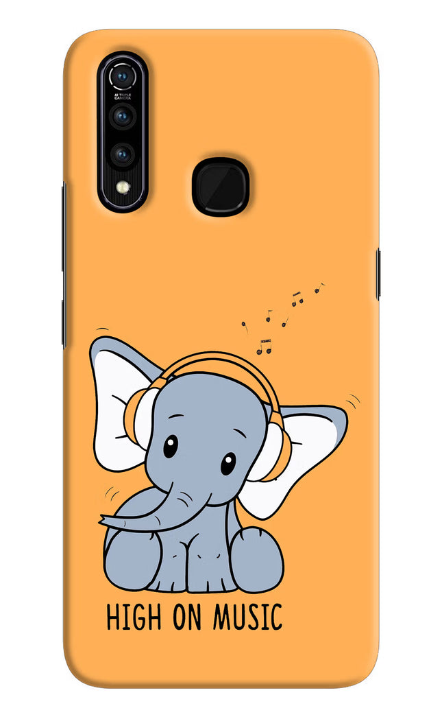 High On Music Vivo Z1 Pro Hard Case Back Cover by Casekaro