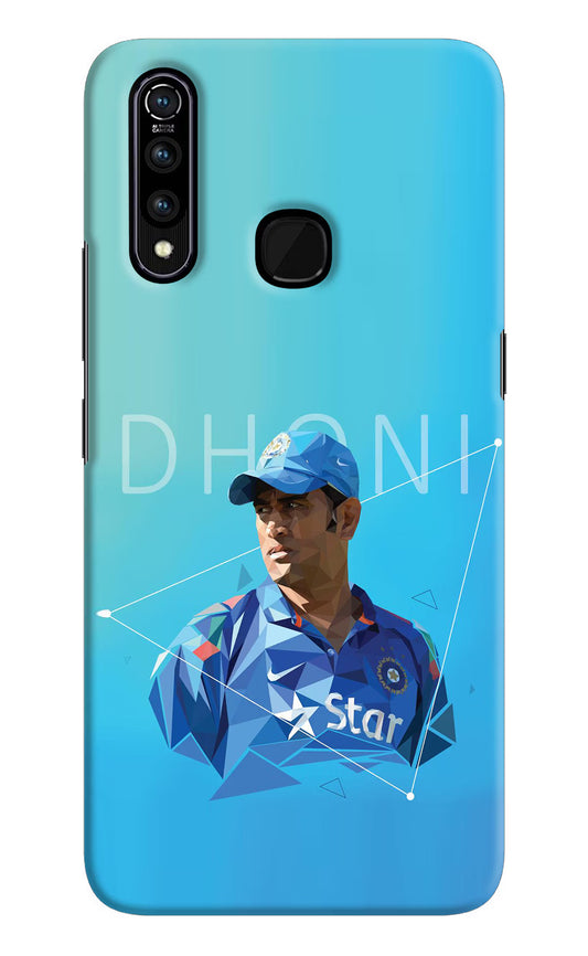 Dhoni Artwork Vivo Z1 Pro Hard Case Back Cover by Casekaro