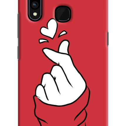 Korean Love Sign Vivo Z1 Pro Hard Case Back Cover by Casekaro