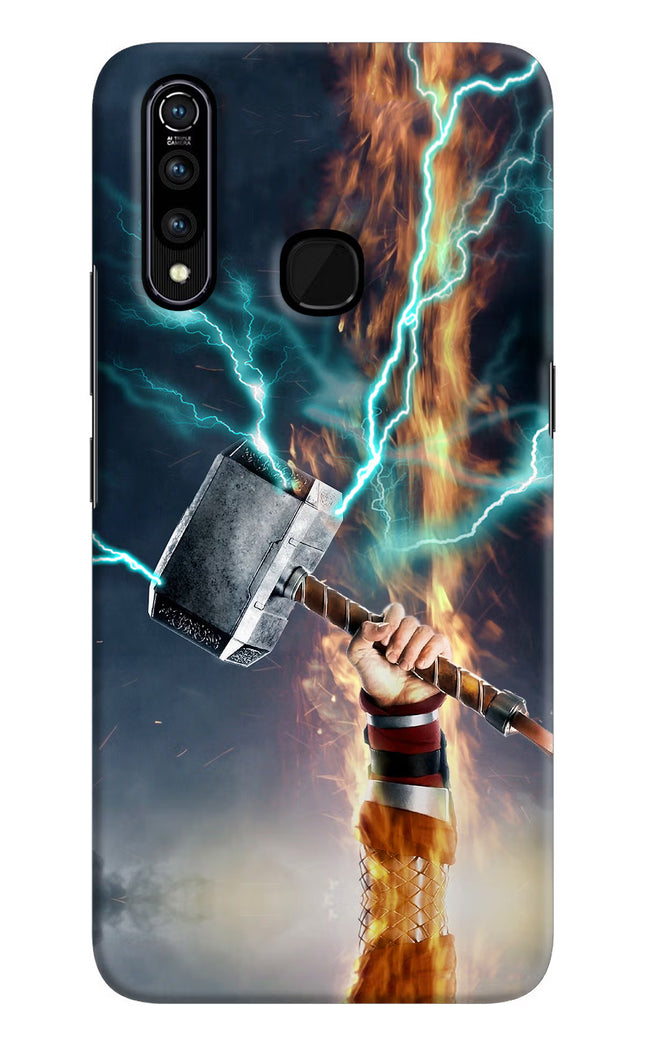 Thor Hammer Mjolnir Vivo Z1 Pro Hard Case Back Cover by Casekaro