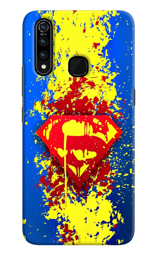 Superman logo Vivo Z1 Pro Hard Case Back Cover by Casekaro