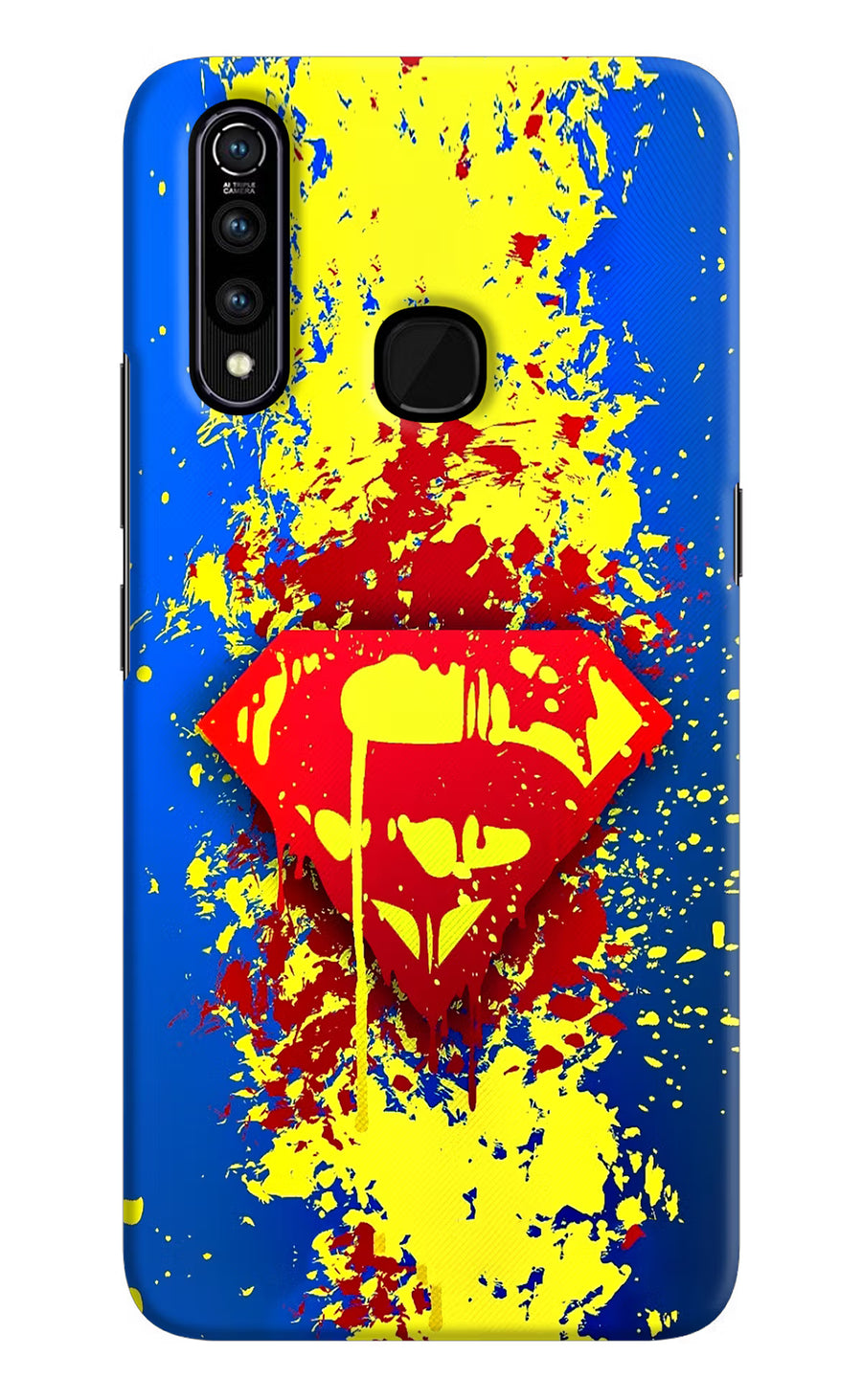 Superman logo Vivo Z1 Pro Back Cover, Hard case