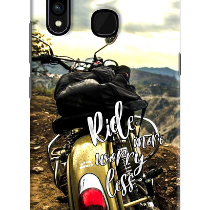Ride More Worry Less Vivo Z1 Pro Hard Case Back Cover by Casekaro