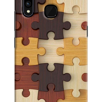 Wooden Puzzle Vivo Z1 Pro Hard Case Back Cover by Casekaro
