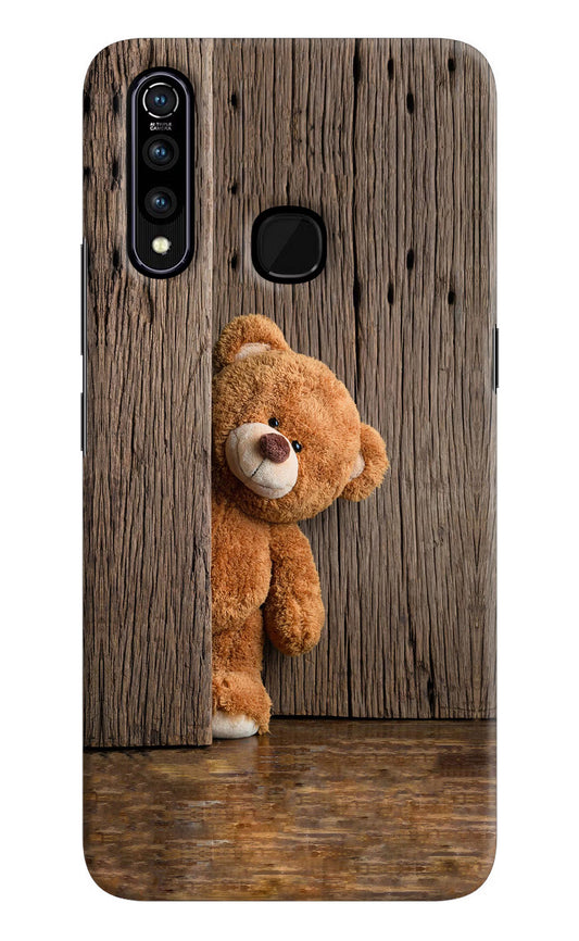 Teddy Wooden Vivo Z1 Pro Hard Case Back Cover by Casekaro