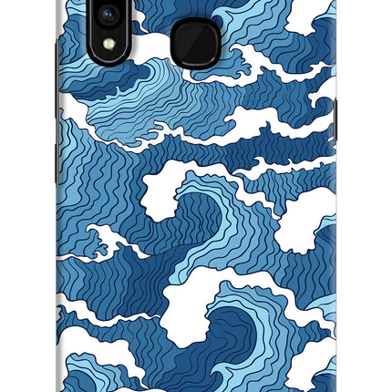 Blue Waves Vivo Z1 Pro Hard Case Back Cover by Casekaro