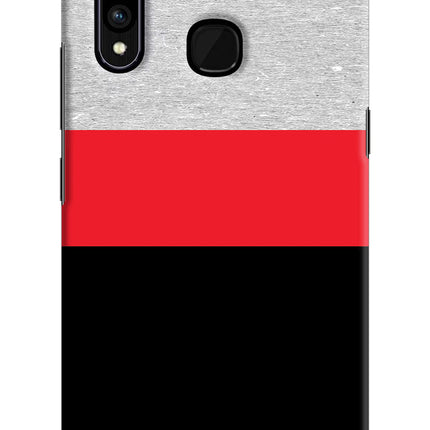 Tri Color Pattern Vivo Z1 Pro Hard Case Back Cover by Casekaro