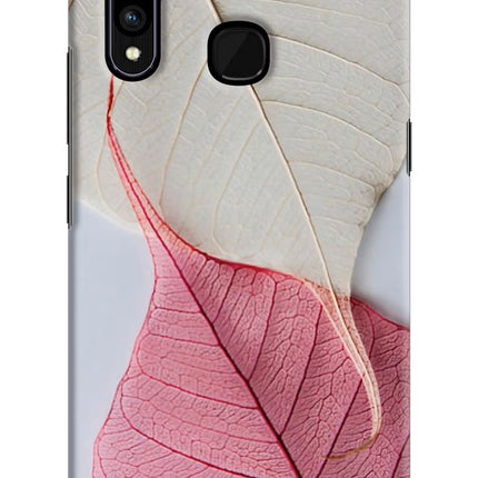 White Pink Leaf Vivo Z1 Pro Hard Case Back Cover by Casekaro