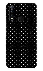 White Dots Vivo Z1 Pro Hard Case Back Cover by Casekaro
