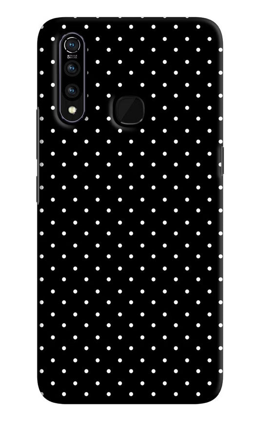 White Dots Vivo Z1 Pro Hard Case Back Cover by Casekaro