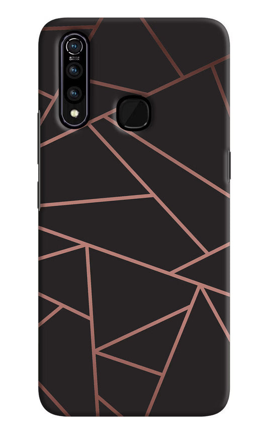 Geometric Pattern Vivo Z1 Pro Hard Case Back Cover by Casekaro