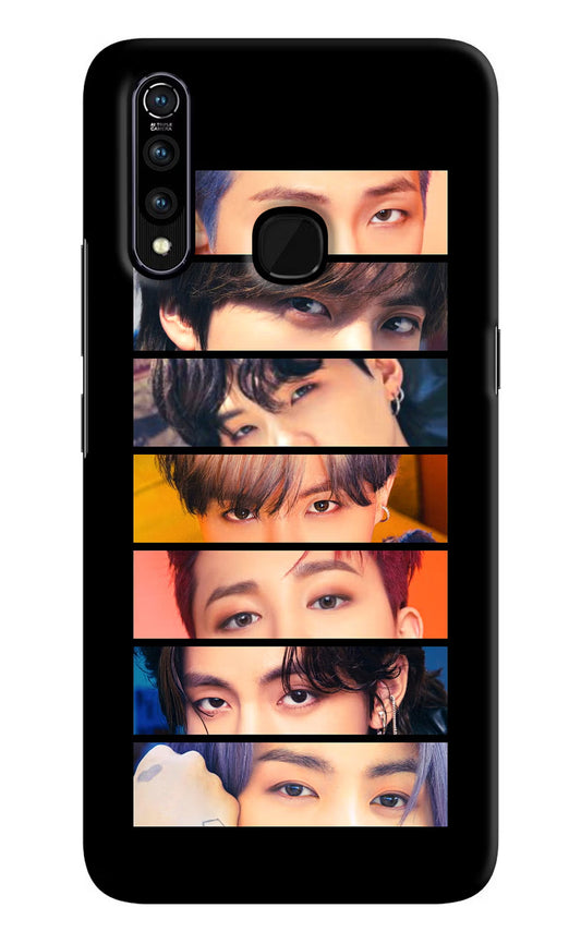 BTS Eyes Vivo Z1 Pro Hard Case Back Cover by Casekaro