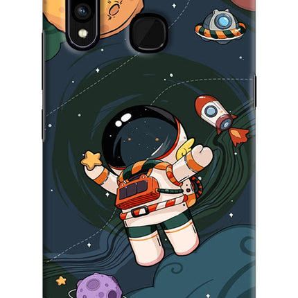 Cartoon Astronaut Vivo Z1 Pro Hard Case Back Cover by Casekaro