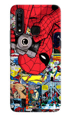 Spider Man Vivo Z1 Pro Hard Case Back Cover by Casekaro
