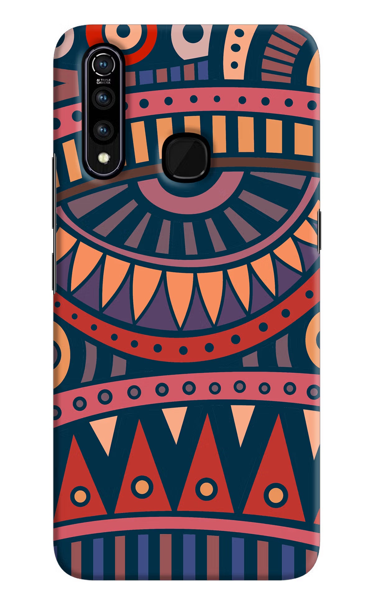 African Culture Design Vivo Z1 Pro Hard Case Back Cover by Casekaro