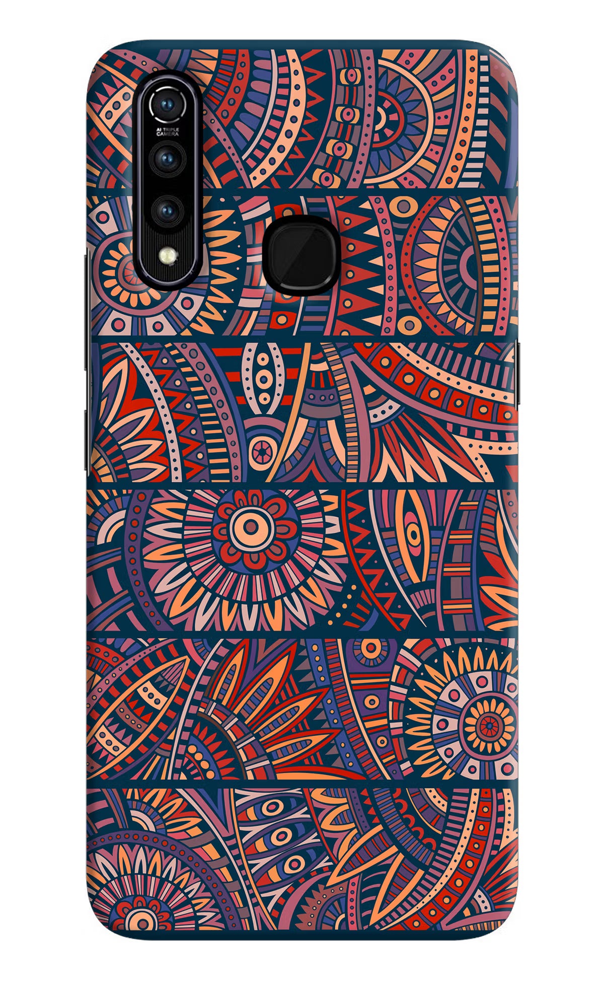 African Culture Design Vivo Z1 Pro Hard Case Back Cover by Casekaro