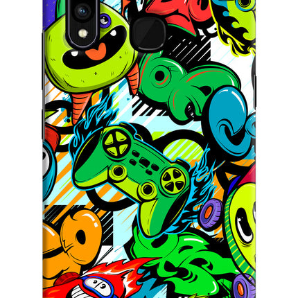 Game Doodle Vivo Z1 Pro Hard Case Back Cover by Casekaro