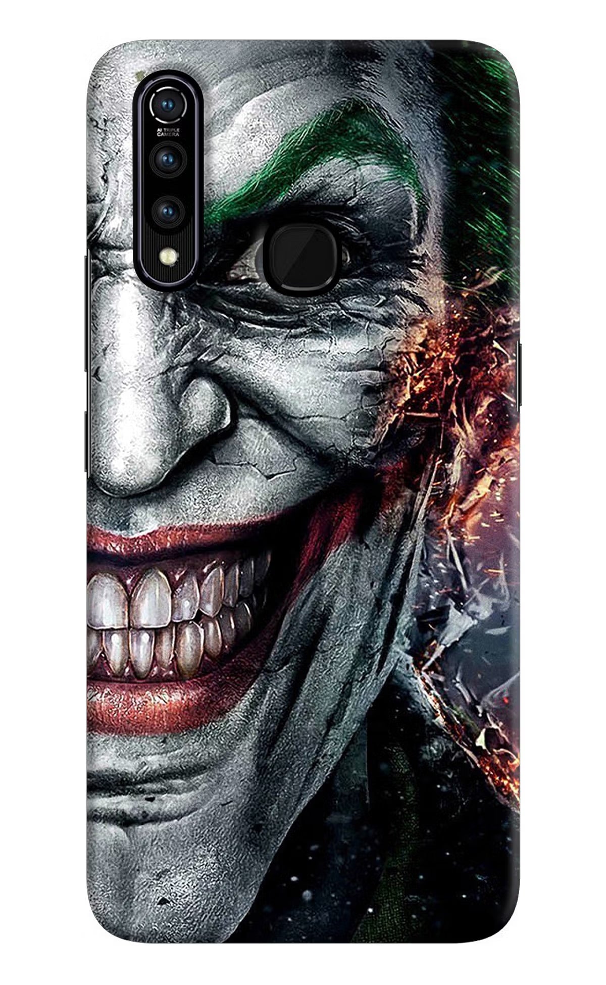 Joker Cam Vivo Z1 Pro Hard Case Back Cover by Casekaro