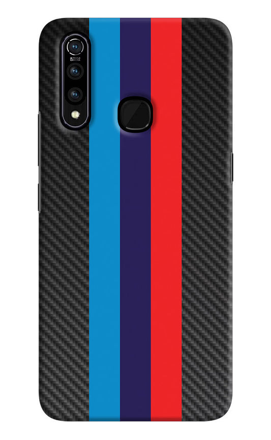 BMW Stripes Pattern Vivo Z1 Pro Hard Case Back Cover by Casekaro